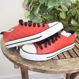 Epic Step Leather Quilt Low Top Sneakers